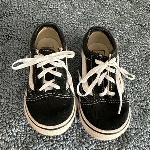 Vans Toddler skater shoes size 7